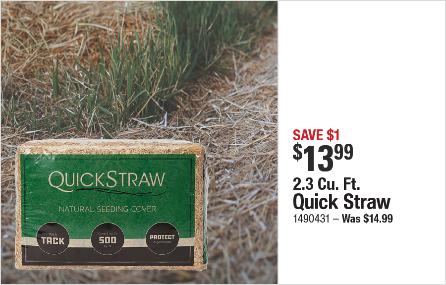 2.3 Cu. Ft. Quick Straw